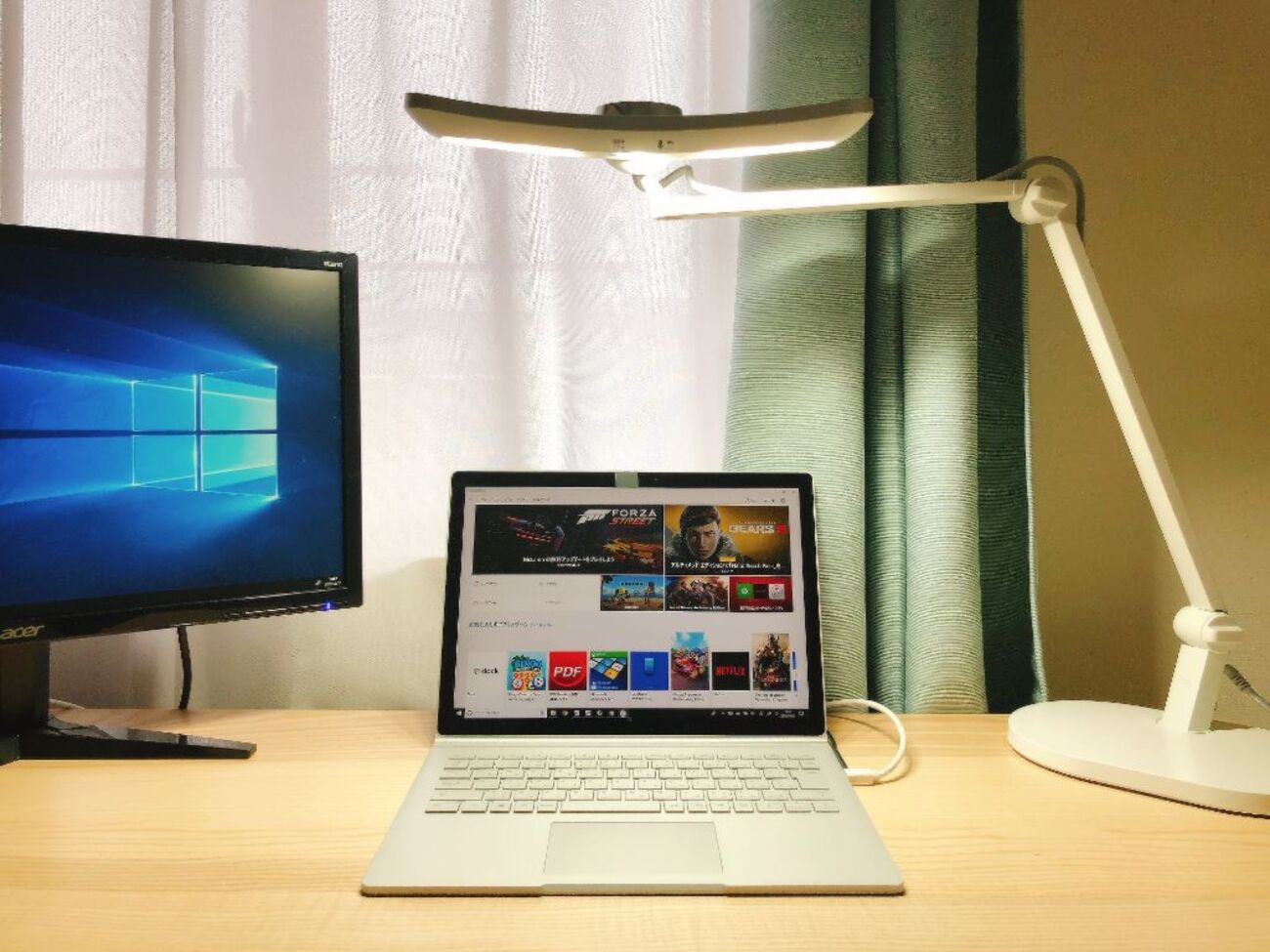 BenQ Wit MindDuo LEDデスクライト クランプタイプ あったかくっ