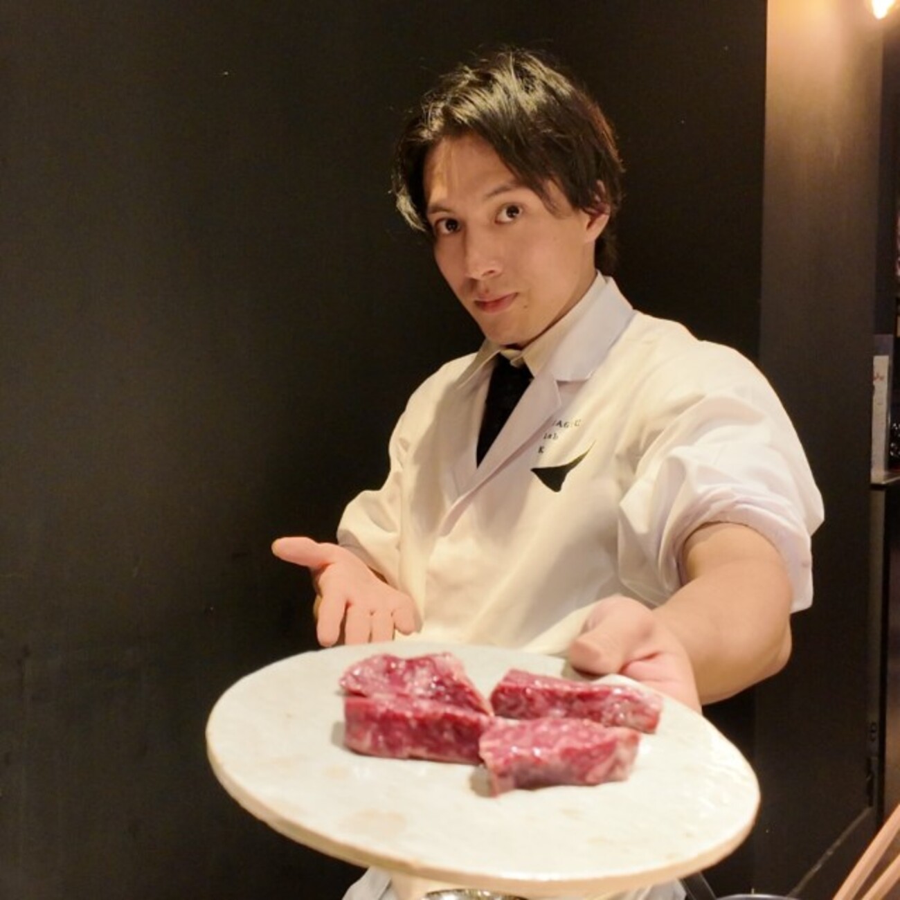 和牛lab K】焼き師によるライブ感と榊山牛の最大値を味わえる(西区三篠町) - 百鬼丸もどきのほぼ広島グルメ