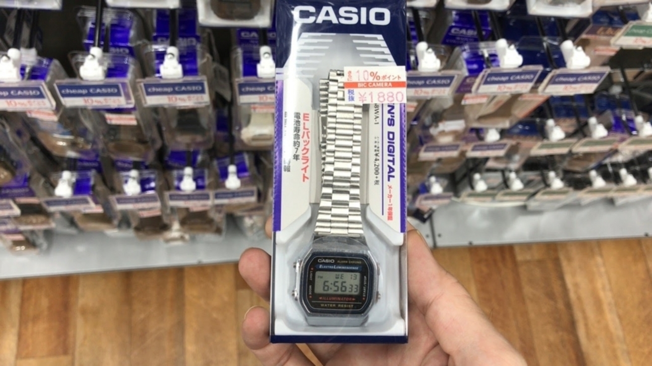 チプカシ（チープCASIO）A168WA-1とA158WA-1JFを買ってみた。 - ブログ  