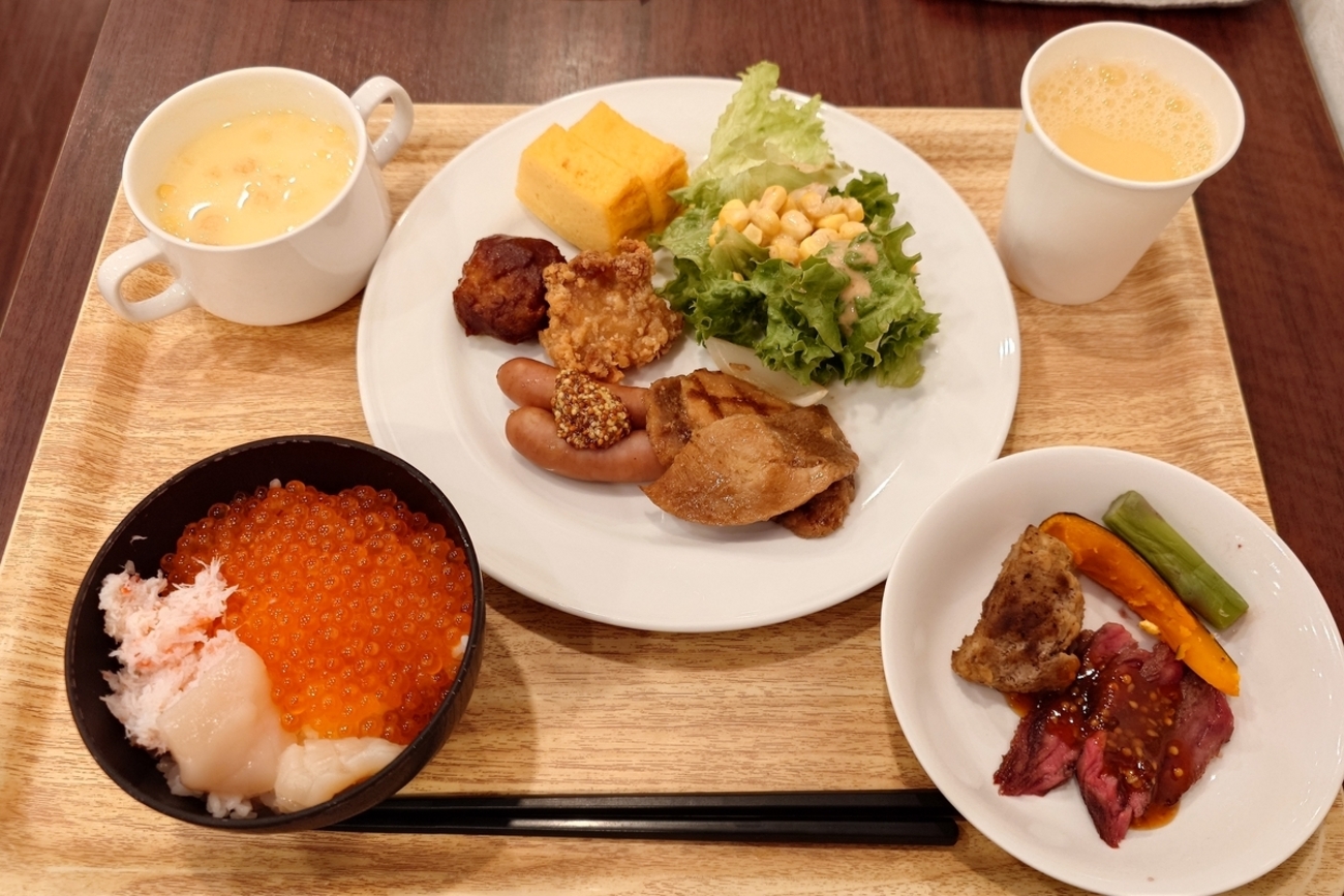 宿泊記】ベッセルイン札幌中島公園【朝食レポ】 - のどかな一人旅のお話。