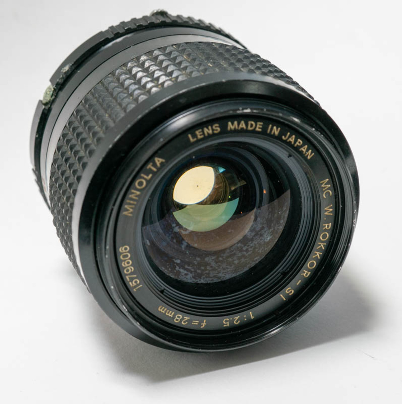 【緑のROKKOR】 MC ROKKOR-SI 28/2.5 分解清掃済 完動品 MC W.ROKKOR-SI 1:2.5 f=28mm の分解修理 - fortia's レビュー