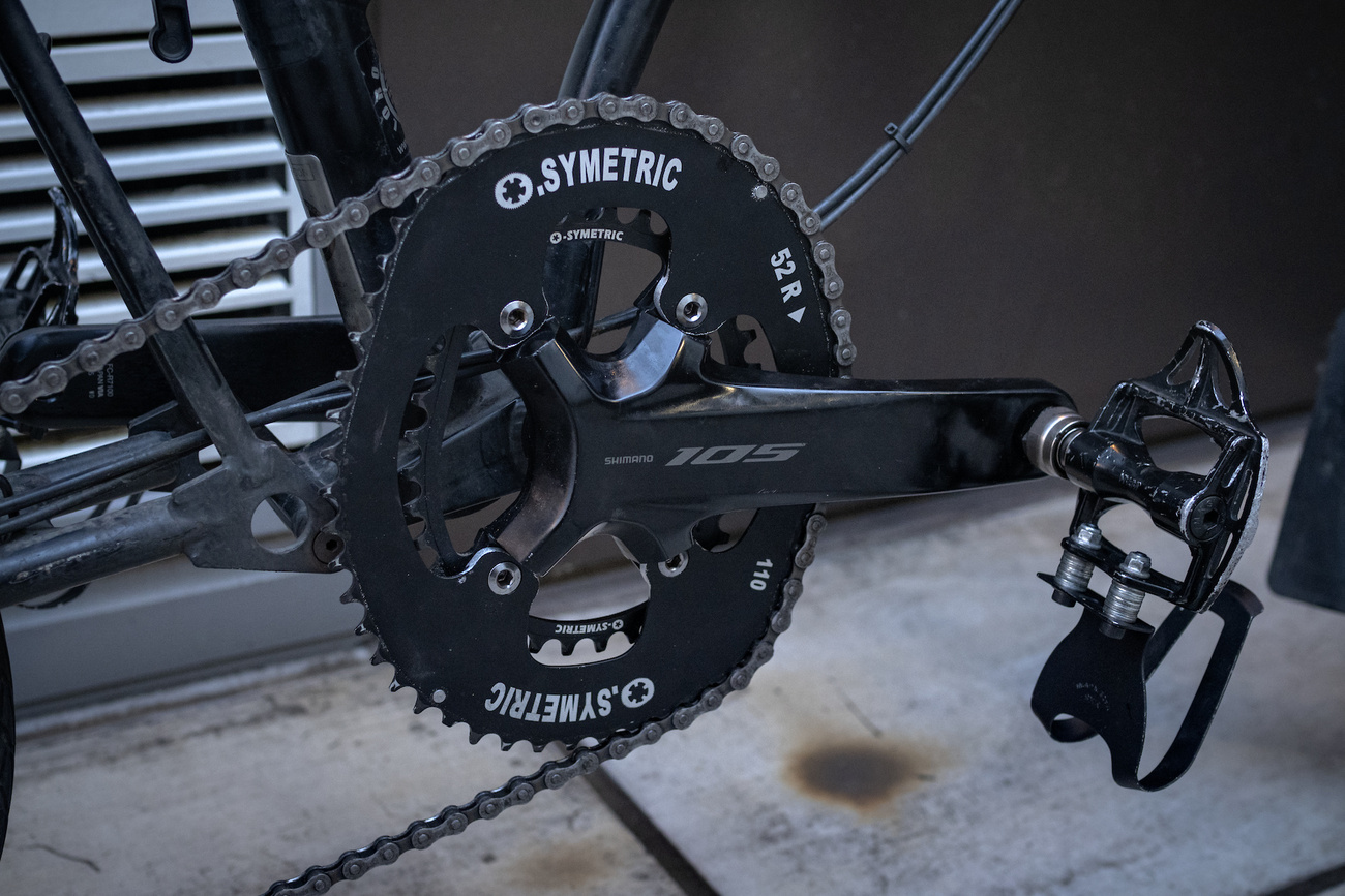ブロンプトンのホローテック2化とO.Symetric 52T+36T - 豪鬼メモ 