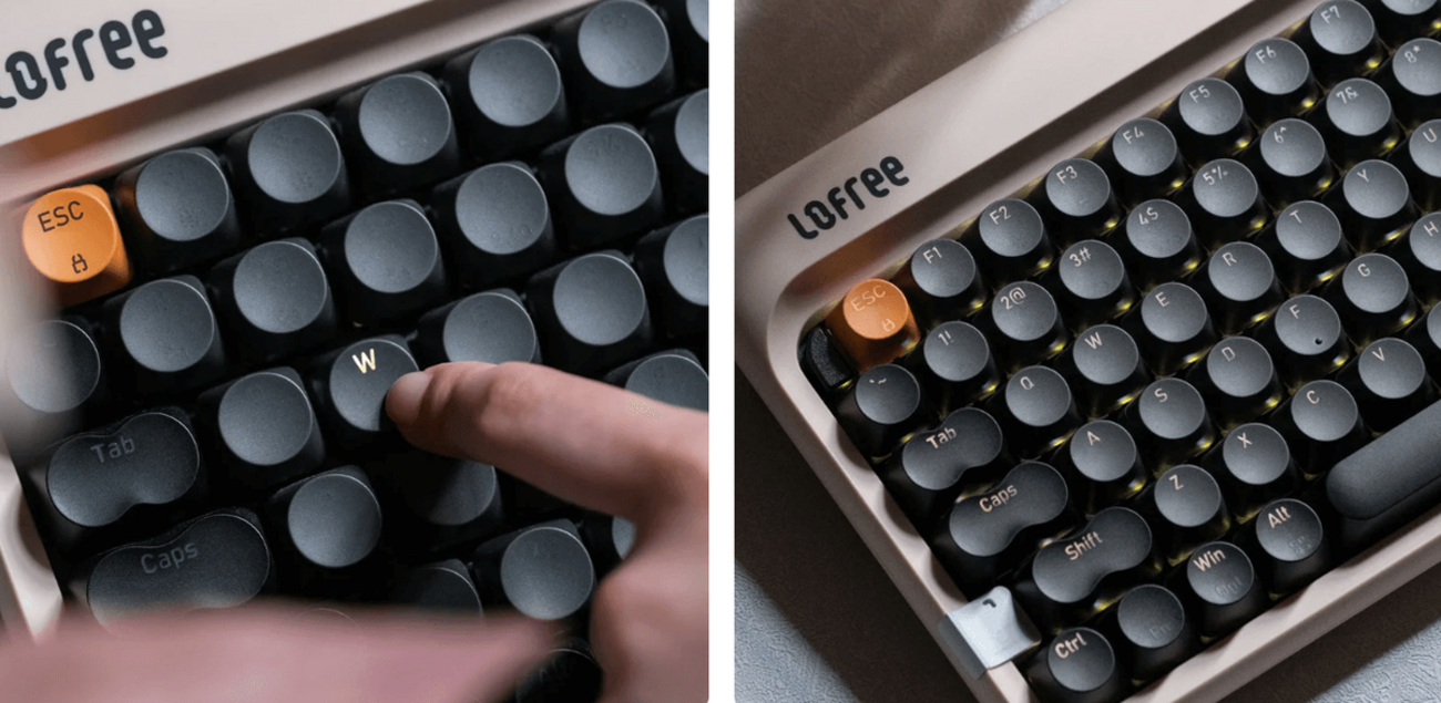 LOFREE 1970s Mechanical Keyboard｜レトロ×実用の60%キーボード 