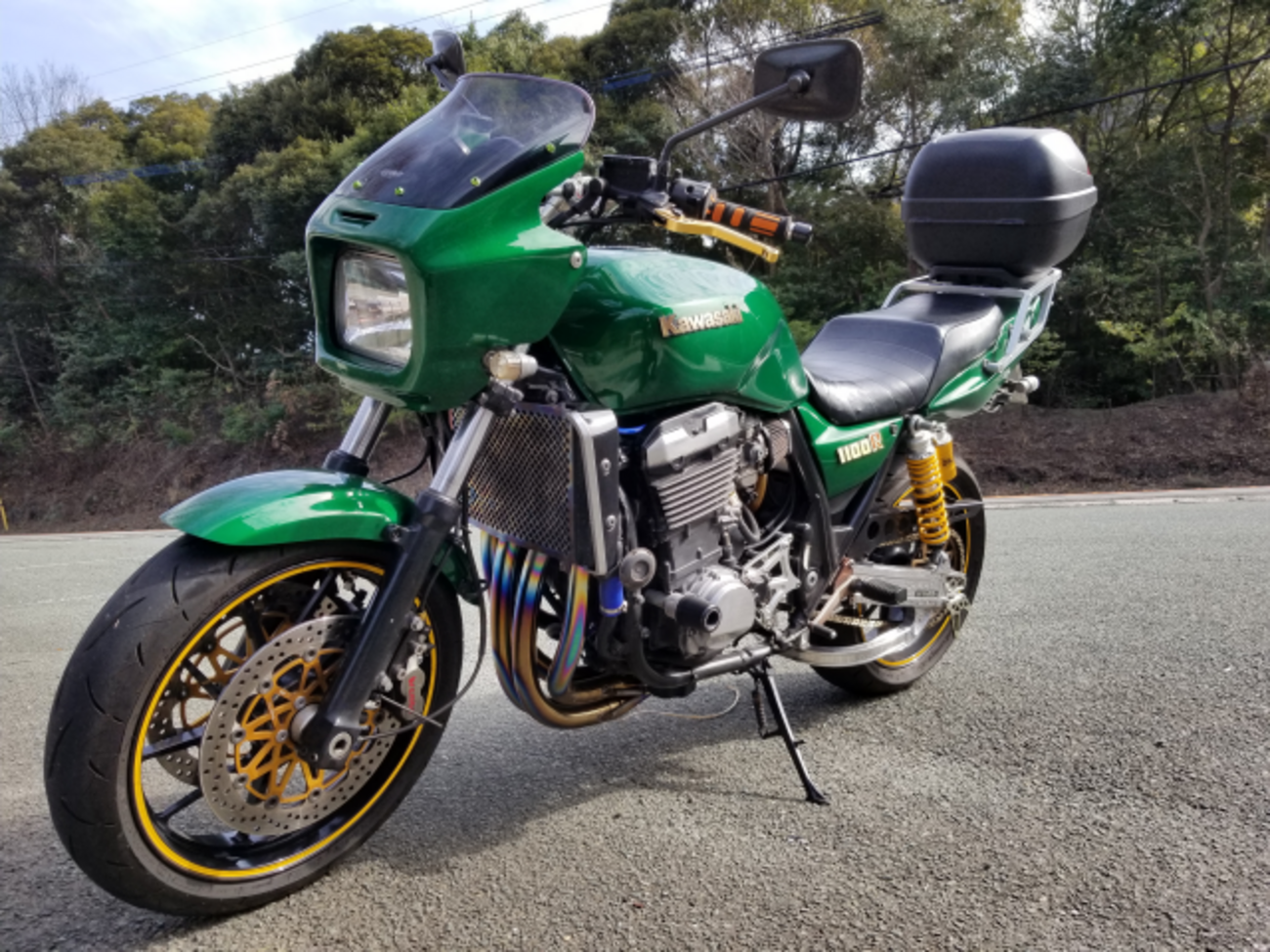 ZRX1100整備（フューエルタンクキャップ交換）その1：原因調査 - えー 