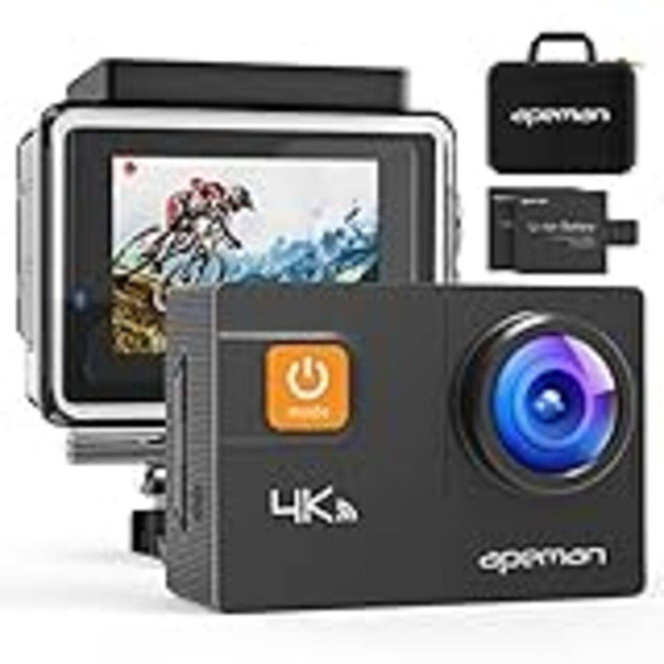apeman A80　新品未使用 apeman A80 アクションカメラ×10台 激安アクションカメラを買いました APEMAN A80 - ヘルニア持ちの