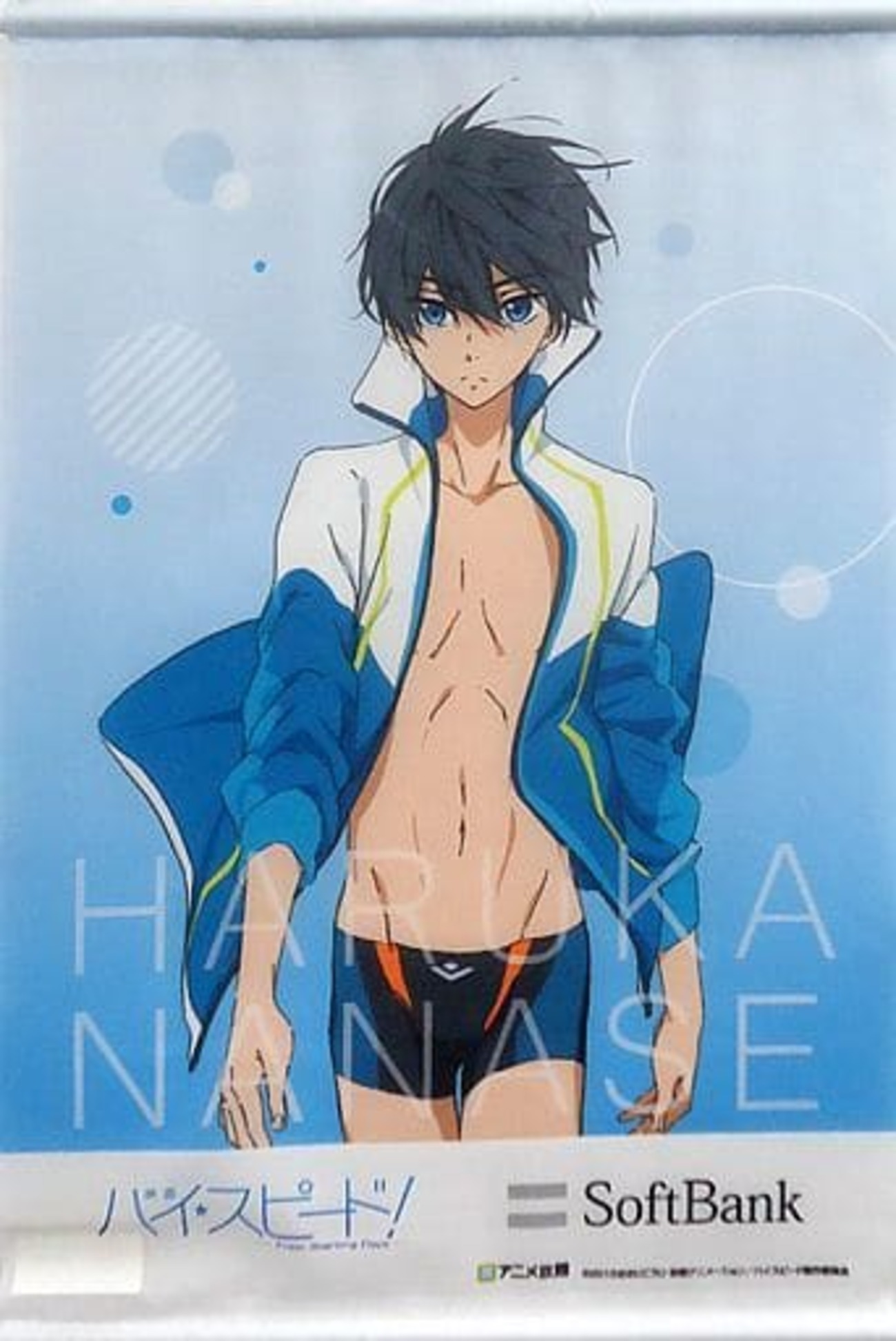ハイ☆スピード! ハイスピ 七瀬遙タペストリー 今七瀬遙 A2タペストリー 「映画 ハイ☆スピード!-Free! Starting Days