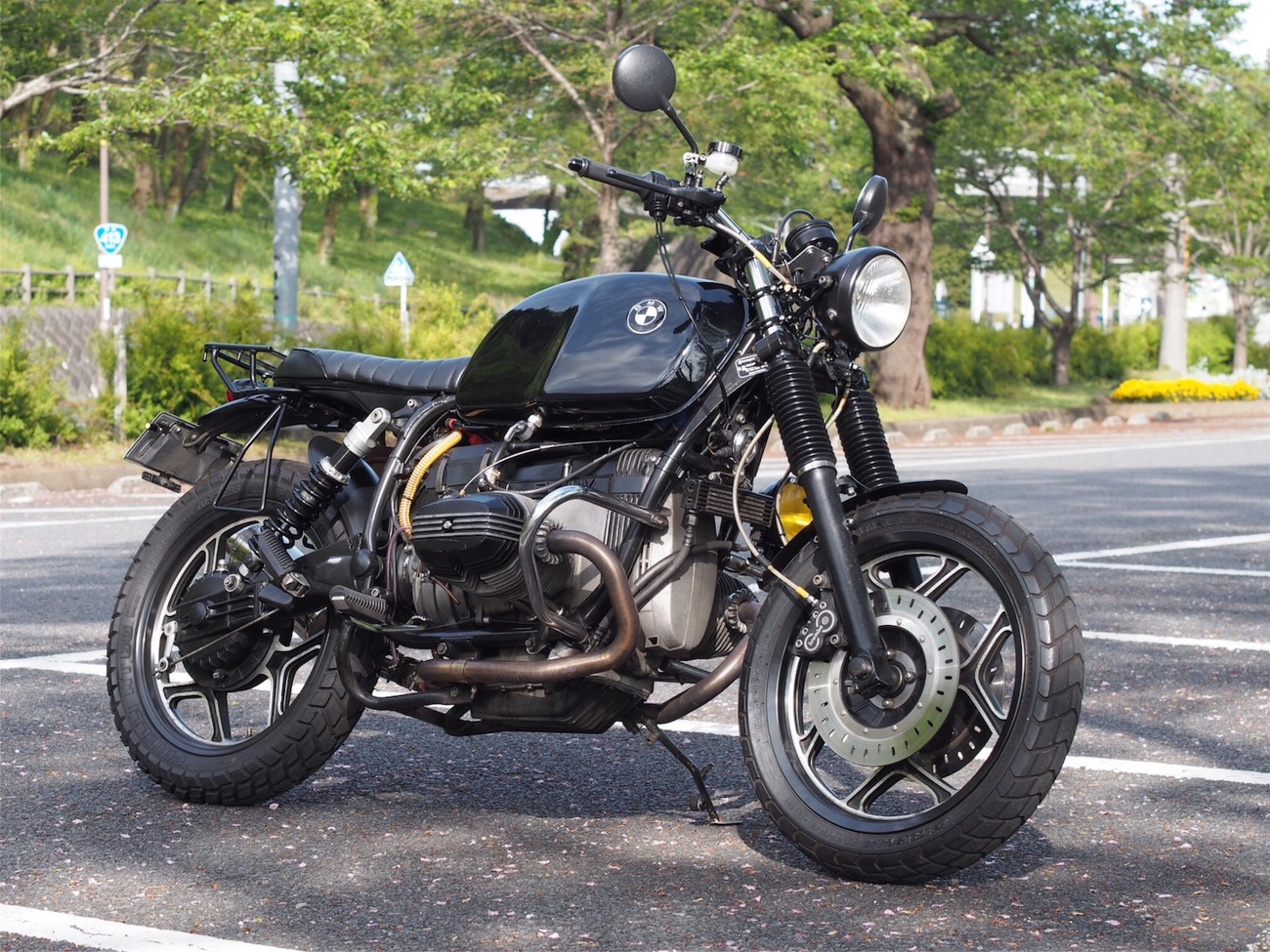 My R100RS monolever (