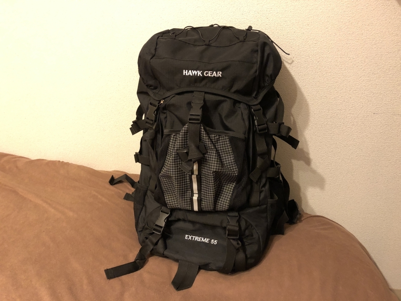 HAWK GEAR(ホークギア) バックパック55Lは格安で大容量ザック 