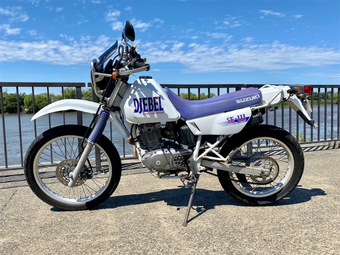 受付終了　ジェベル125 初期型　快調　福山市 backend=imagemagick;version=1;