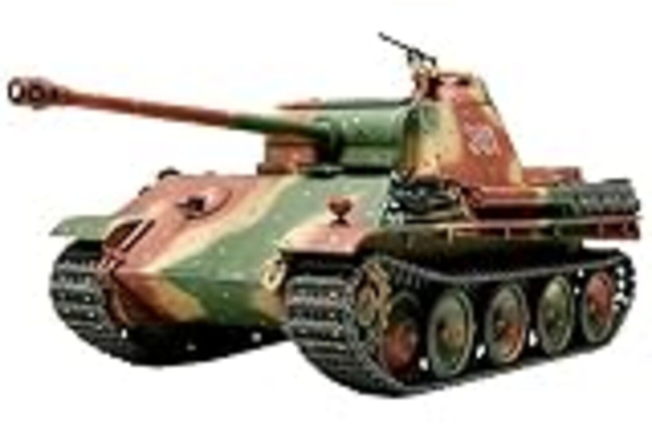 タミヤ 1/48 ドイツV号戦車 パンサーG型 製作日記 - 模型ブログ