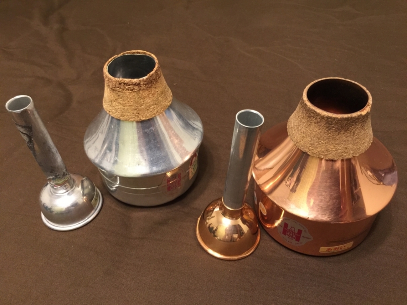Harmon mute トランペット トランペットミュート種類 HARMON ハーマン トランペット ワウワウ ミュート アルミ製 Wow Wow trumpet