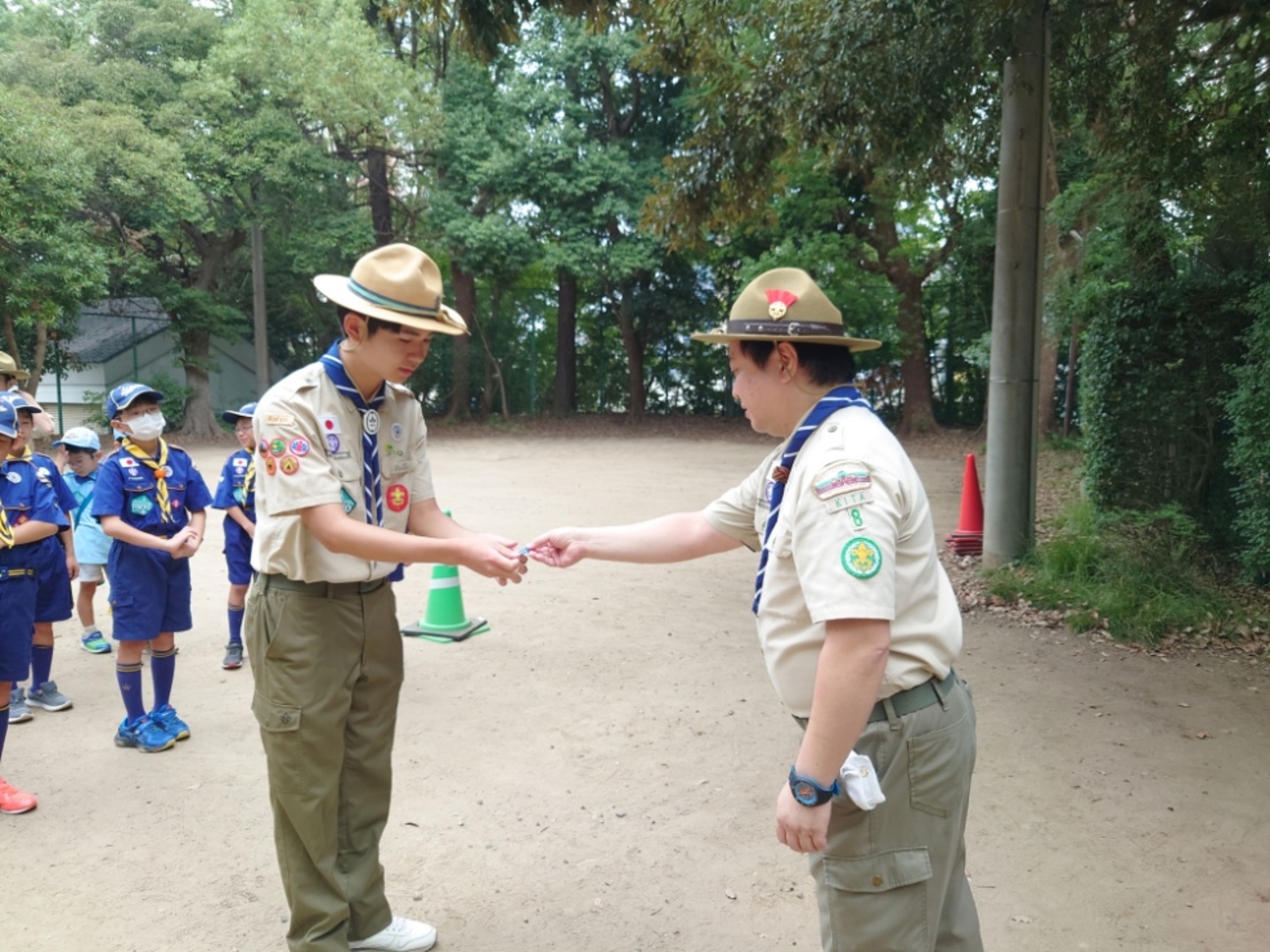 10.1 菊章と外国語会話バッジ(英語) - tokyo-kita8-vs's blog