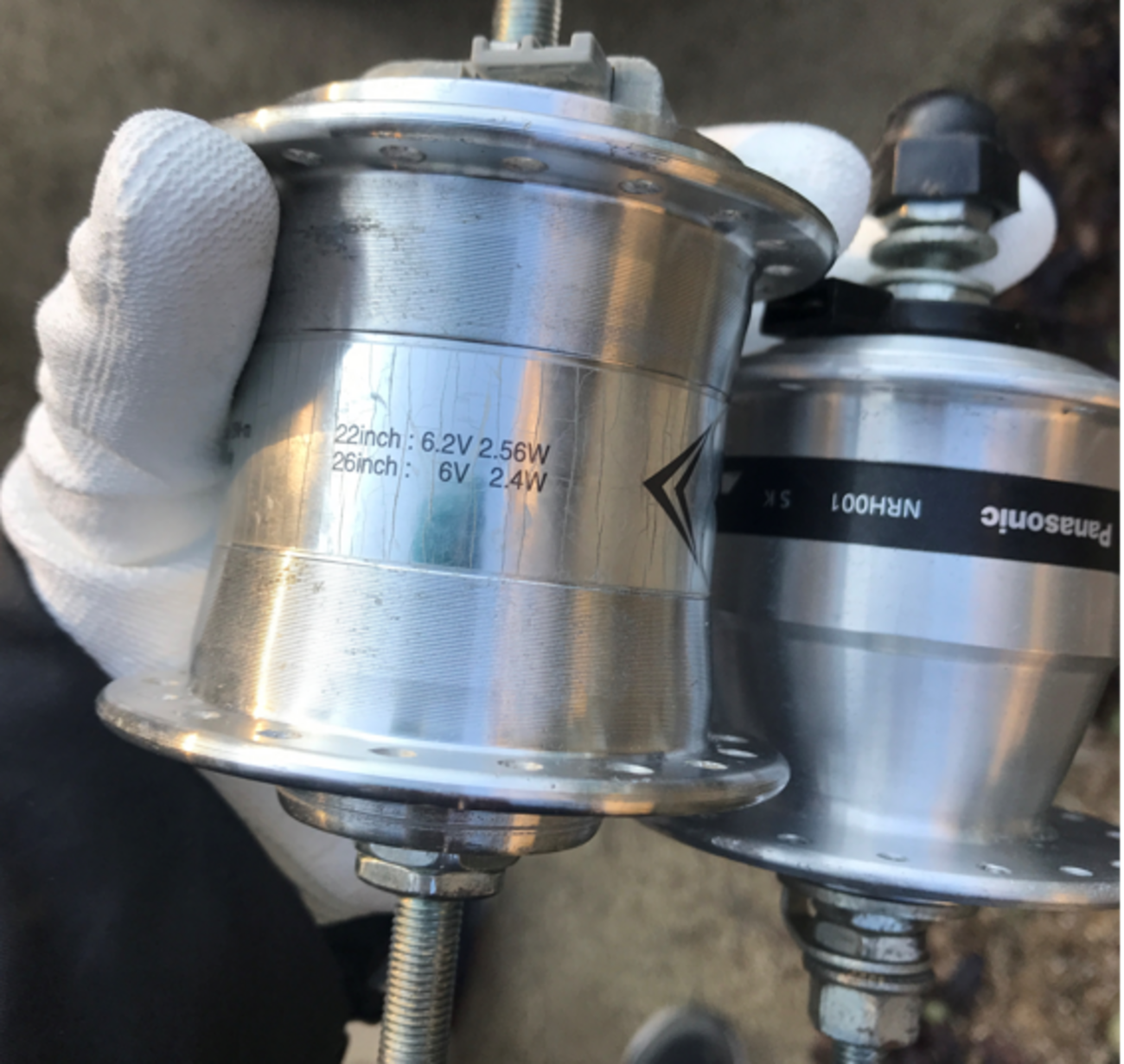 ママチャリハブダイナモの抵抗を測定してみた - kapaの自転車ブログ