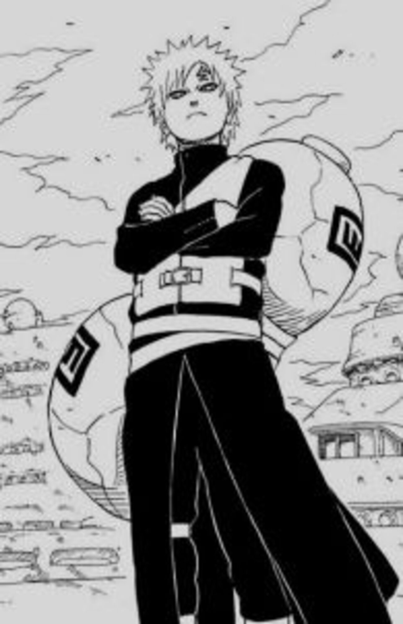 NARUTO-ナルト-考察、我愛羅考察「我愛羅の腕組み」 - ナルト好き 
