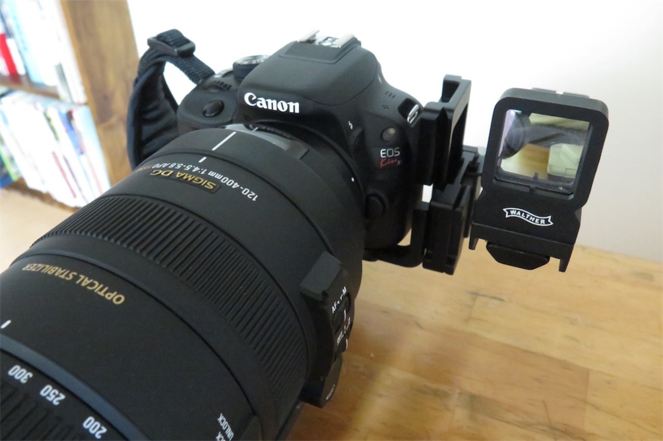 Canon EOS 7D 一眼レフカメラ カーク社製の L型ブラケット付き