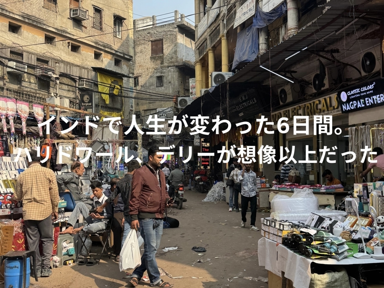 インド旅行】インドで人生観変わった6日間。デリー、ハリドワールが 