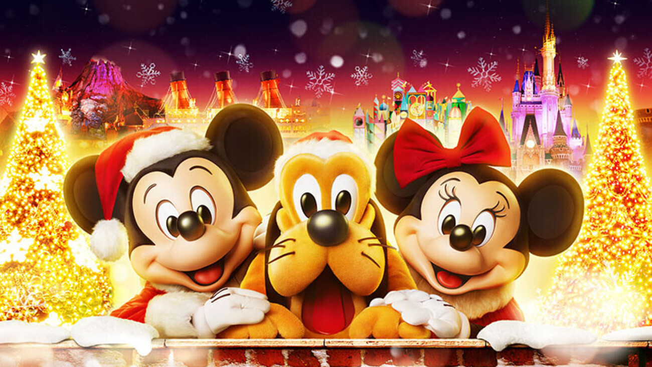 ディズニー　ディズニーランド　クリスマス　お正月　シール　レトロ ディズニーディズニーランドクリスマスお正月シールレトロ