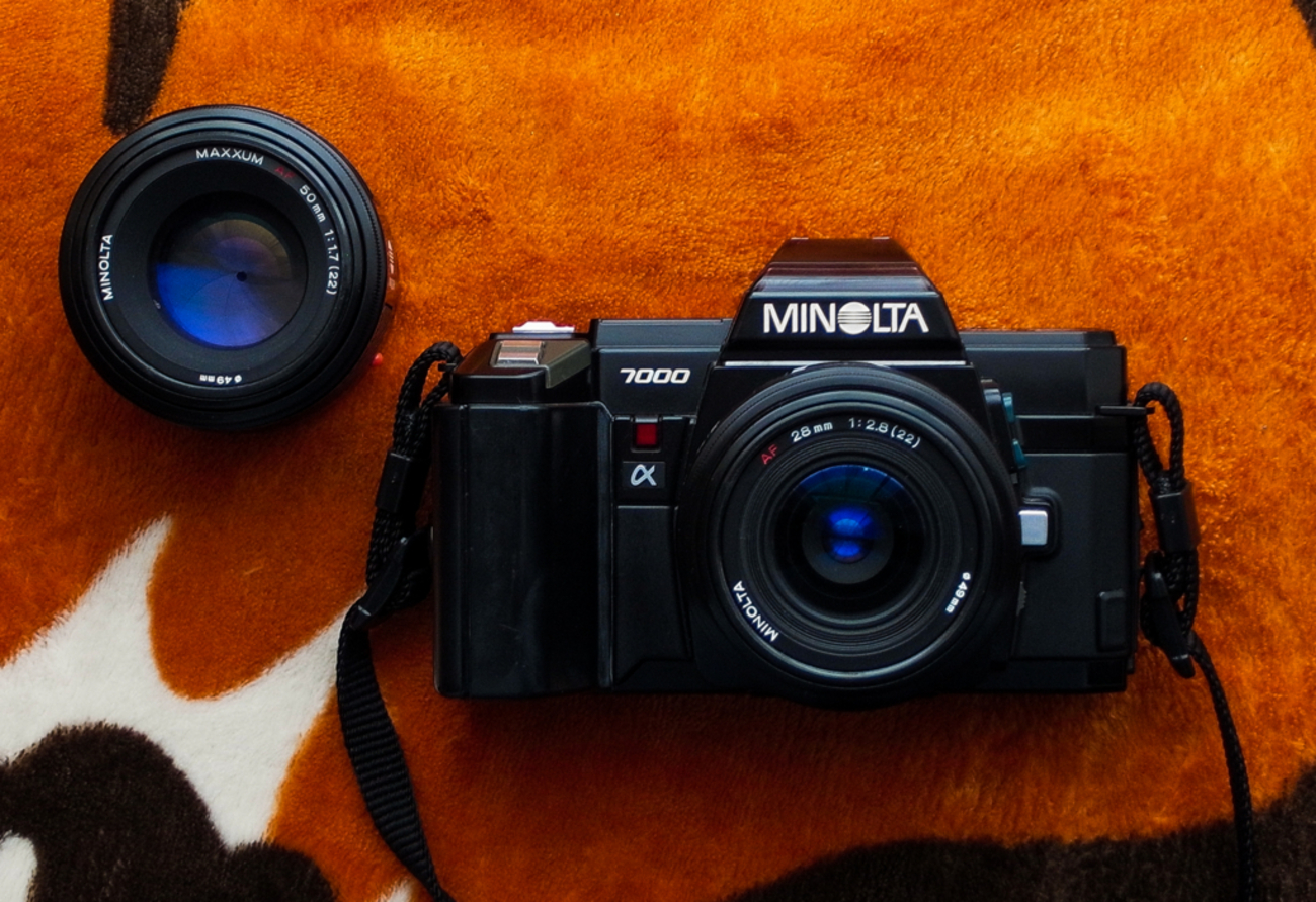 発売から32年経ったAF一眼レフ『MINOLTA α-7000』 - Last one Life