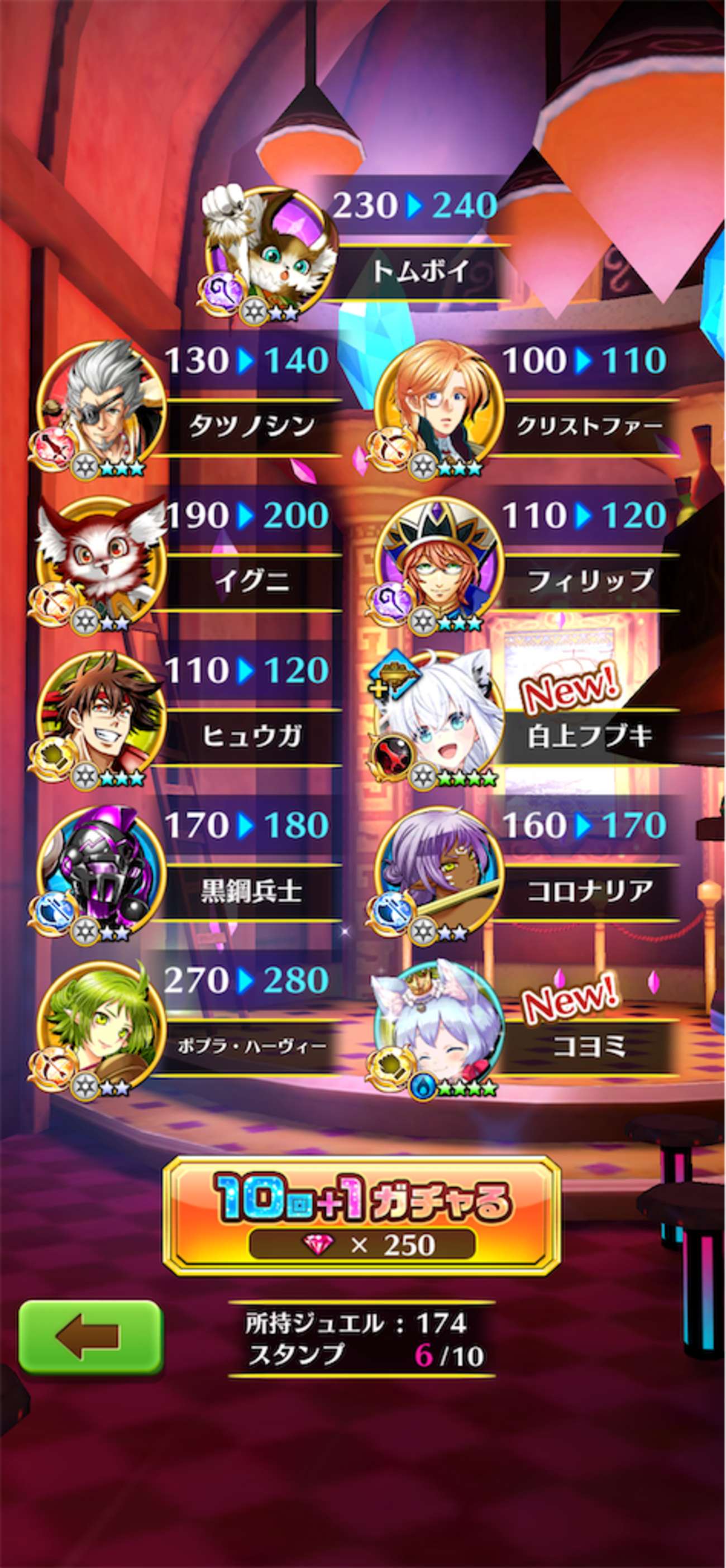 ホロライブコラボ第3弾のガチャ結果《白猫プロジェクト》