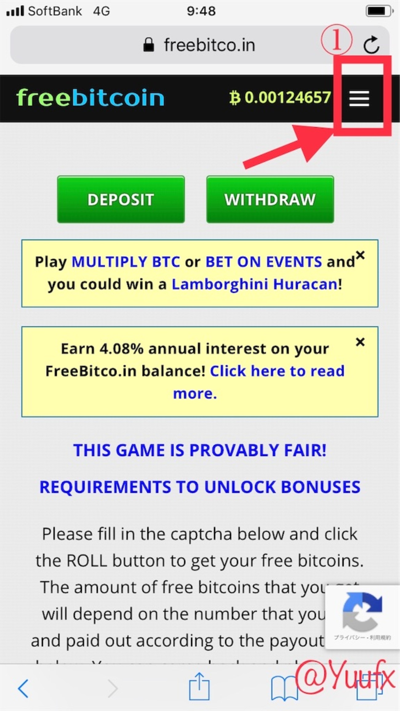 Freebitco.in攻略！RPの増やし方から使用法まで。効率よく無料ビットコイン（BTC）いっぱいもらおう！！スマホのスクショつき！ -  女子が自力でお金持ちになるまで