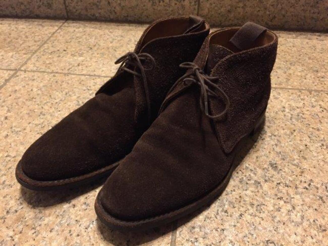 JOSEPH CHEANEY ジョセフチーニー　ライダー　スエードチャッカブーツ