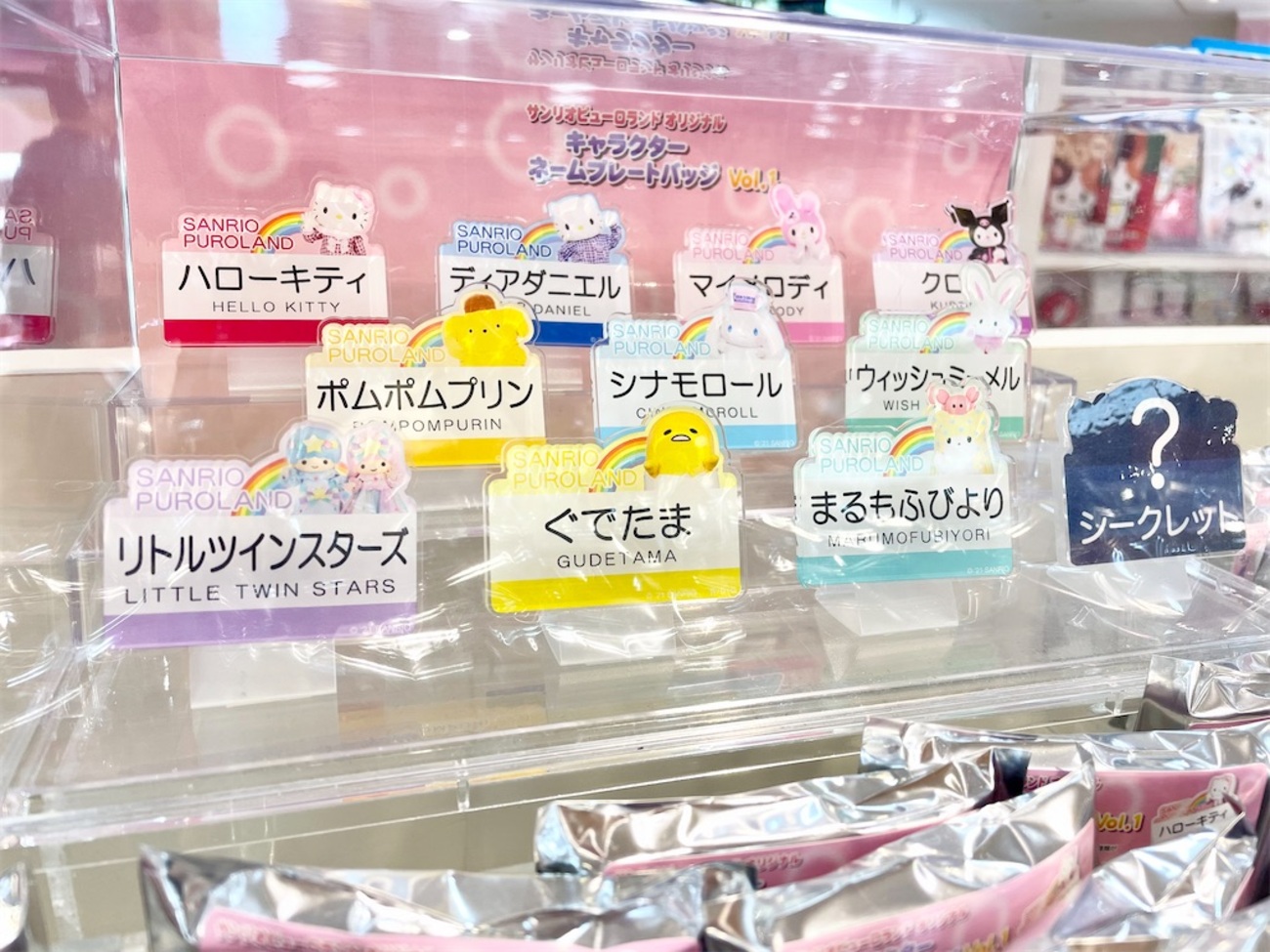 ランダム！誰が当たる？可愛いネームプレートバッジ - Road to Rainbow 