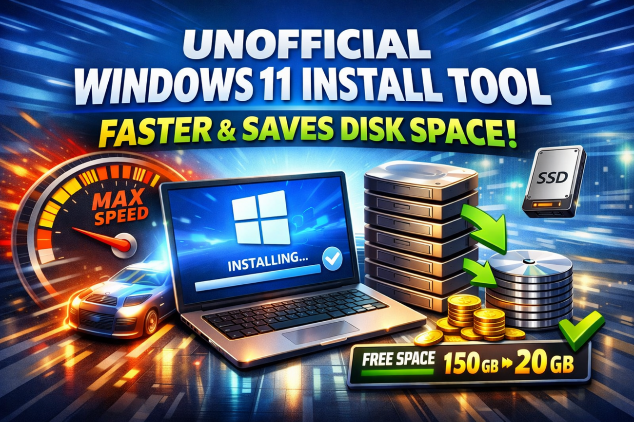 Unofficial Windows 11 install tool gets faster, can now save you lots ...