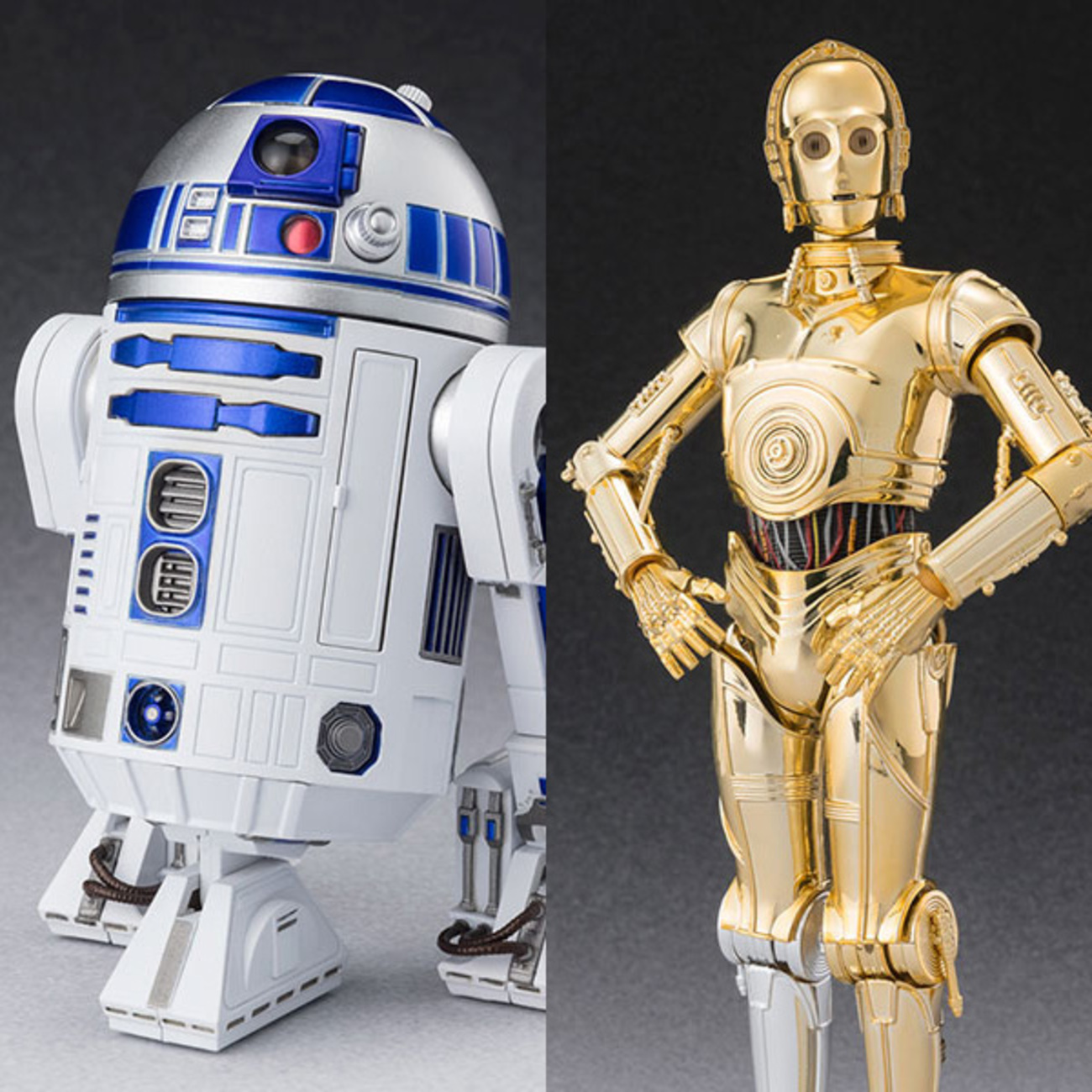 スター・ウォーズ】S.H.フィギュアーツ『R2-D2／C-3PO／ストーム 