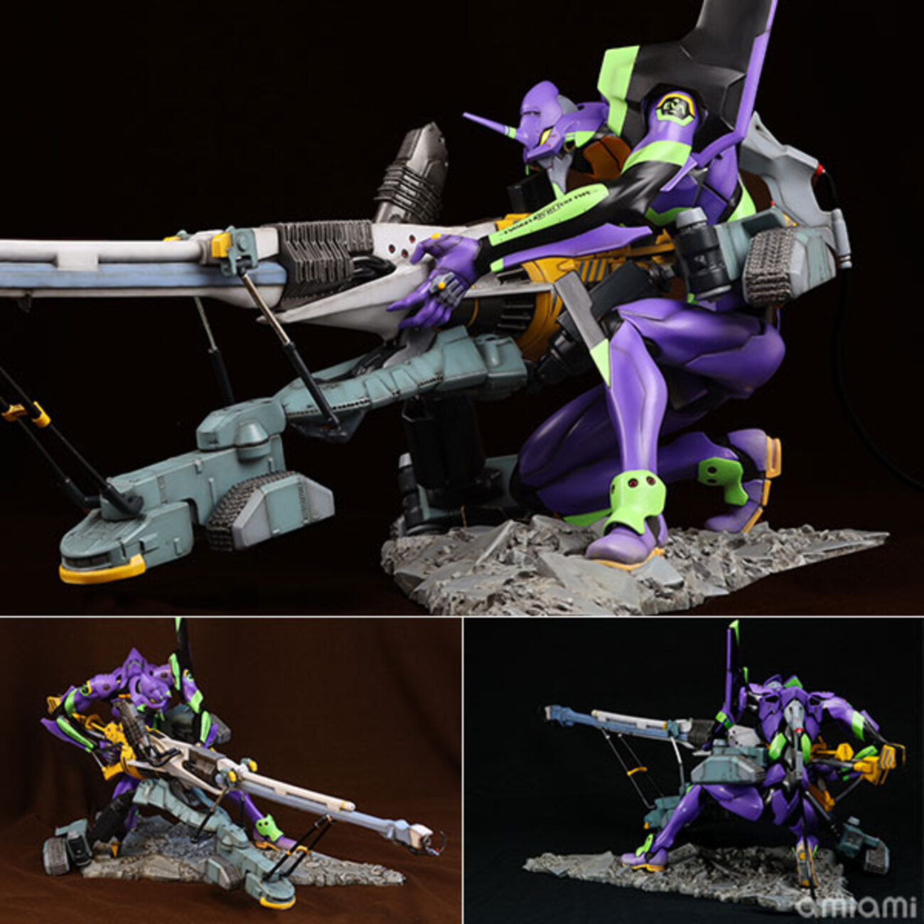 エヴァ】海洋堂 EVANGELION Movie Scene STATUE『新劇場版：序（初号機 