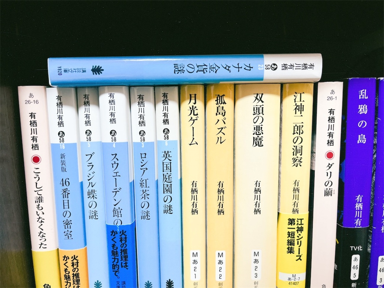 初めての人に有栖川有栖川作品をおすすめするなら？秒で浮かんだマイ 