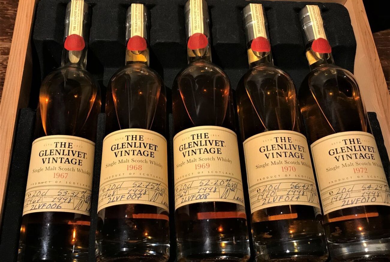 ザ・グレンリベット ヴィンテージ（Glenlivet Vintage Series Box Set 