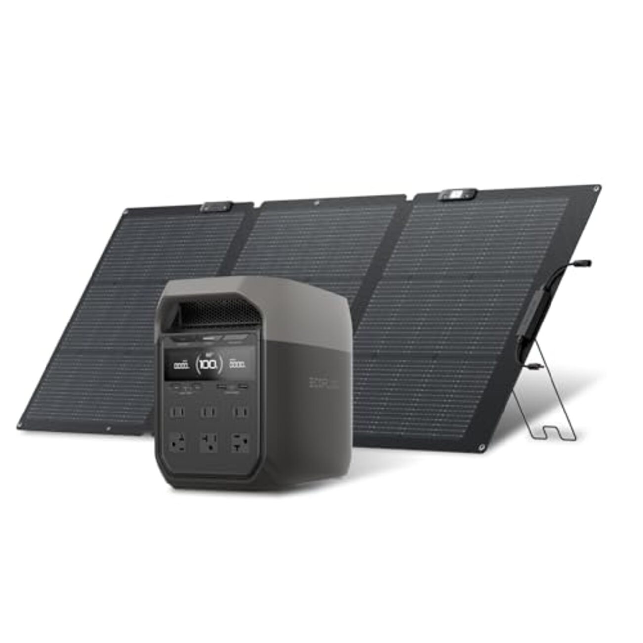 ガジェット】ポータブル電源EcoFlow delta3+160Wパネルファースト