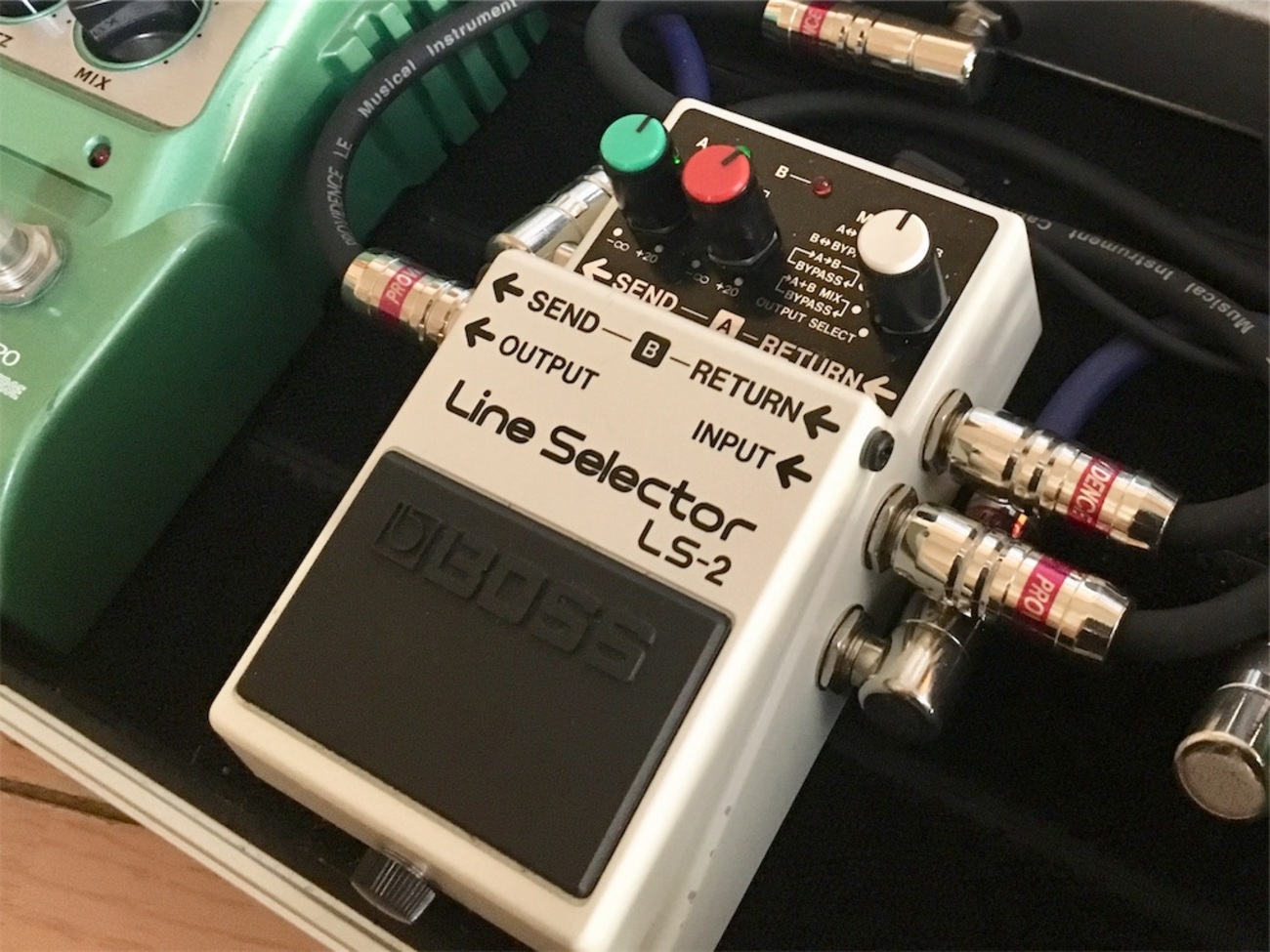 BOSS LS2 ラインセレクターが上手く切り替わらない時の対処法