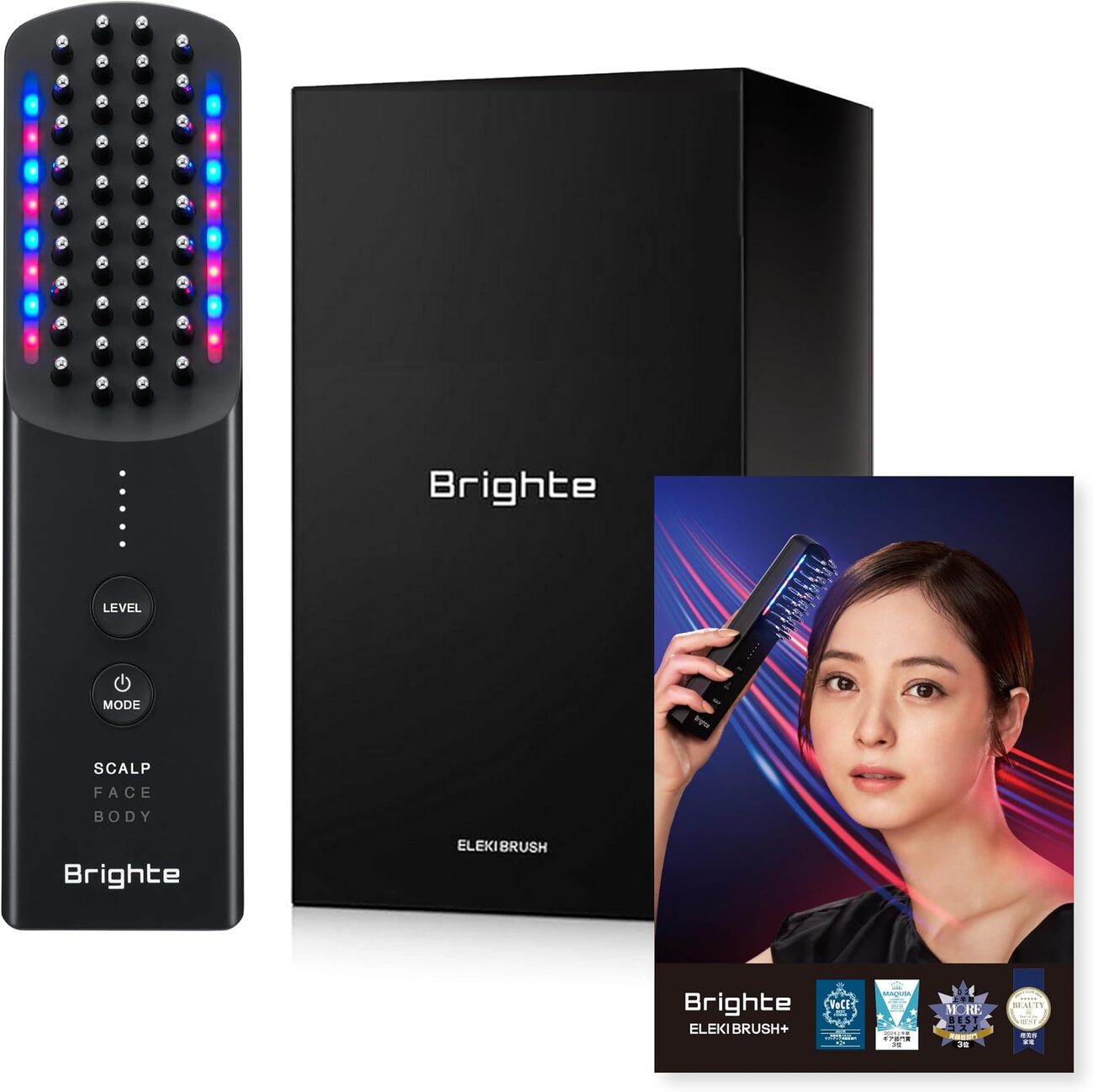 Brighte ELEKI BRUSH+ 検討】お風呂で使える全身EMS美顔器の実力と痛み 