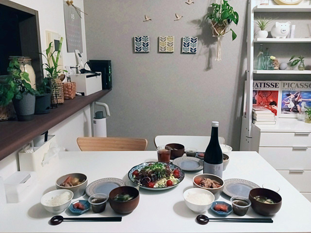 5月6日　かつおのたたきサラダ＆肉じゃが定食de休肝日。 - のたりといきたい。