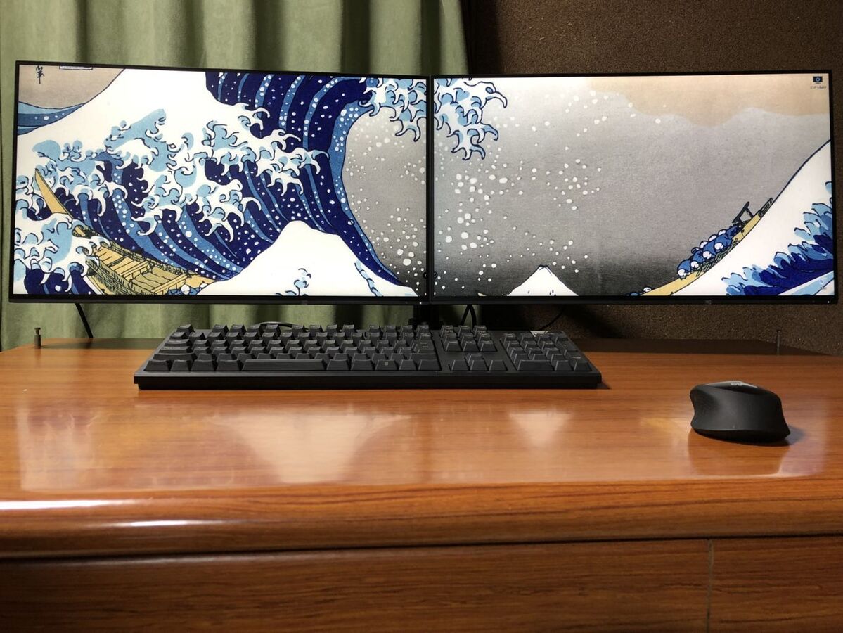 Amazon basic モニターアーム デュアル（Amazon ベーシック モニター  