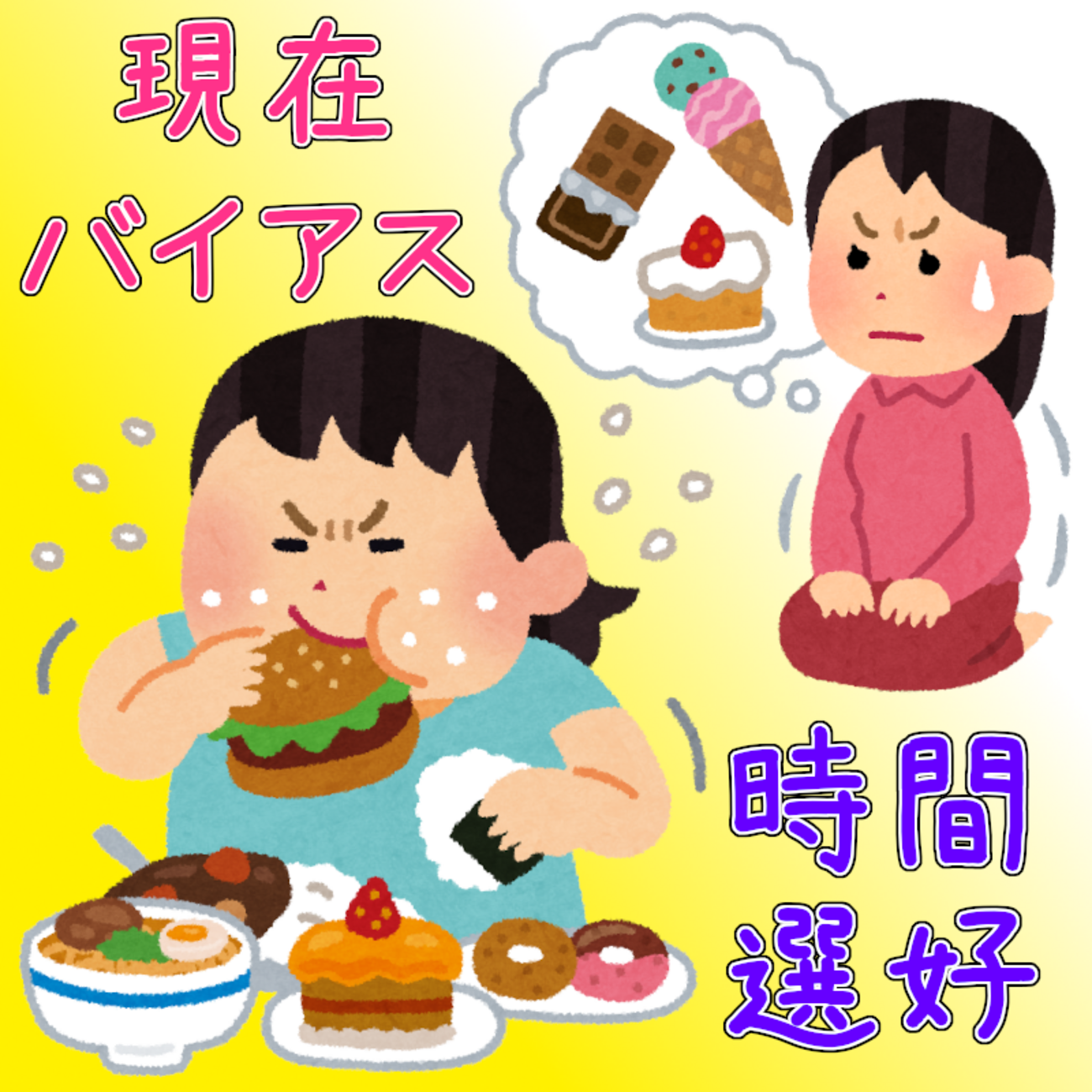 【時間選好】と【現在バイアス】の違いを詳しく解説 - ふむふむ心理学