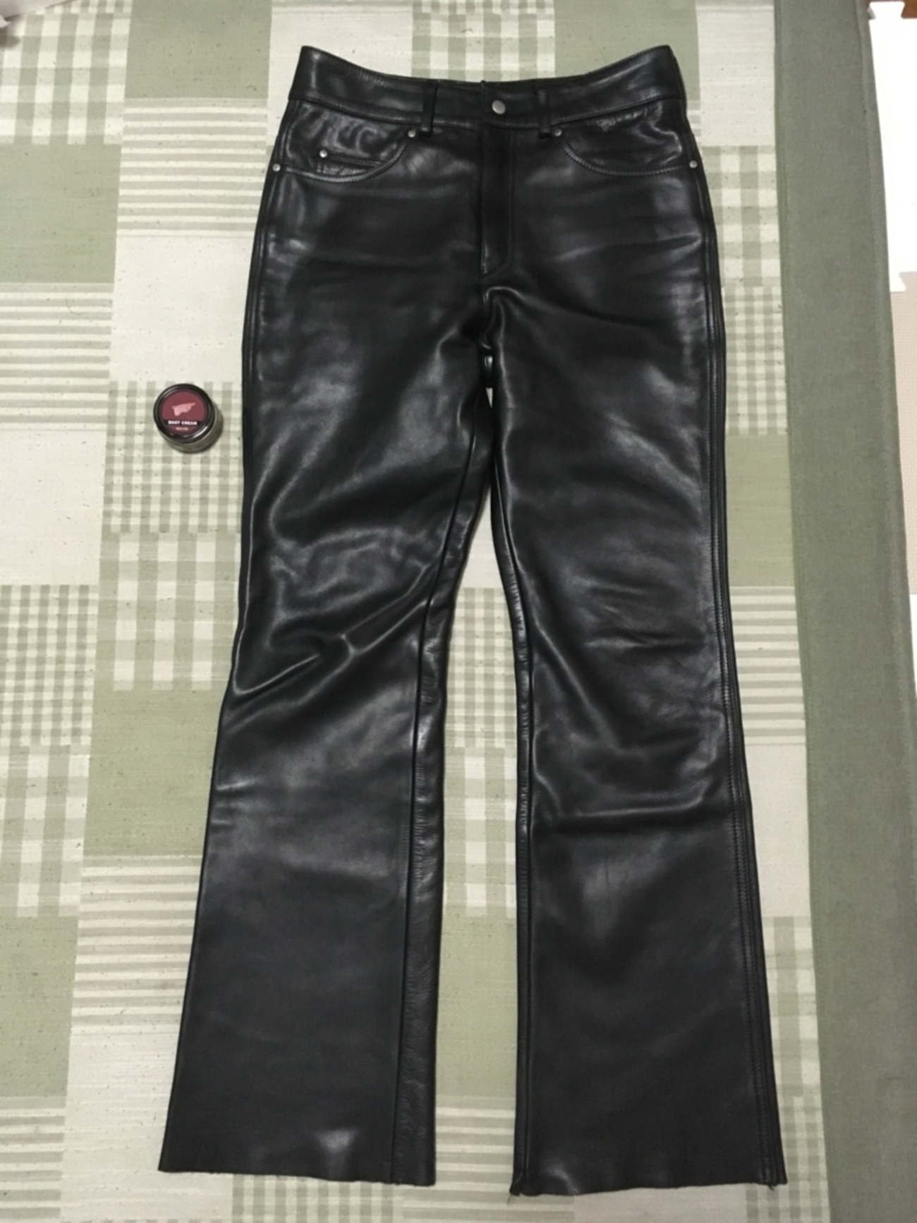 ハーレーダビッドソン　レザーパンツ　30 Harley Davidson - ハーレーダビッドソン パンツ 本革 レザー
