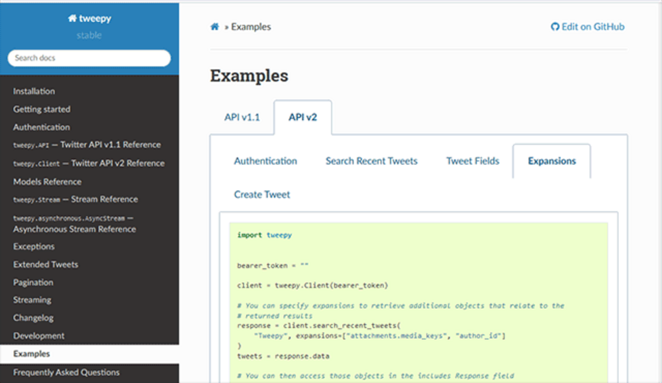 python の tweepy で Twitter API v2 操作する - yet another pudding