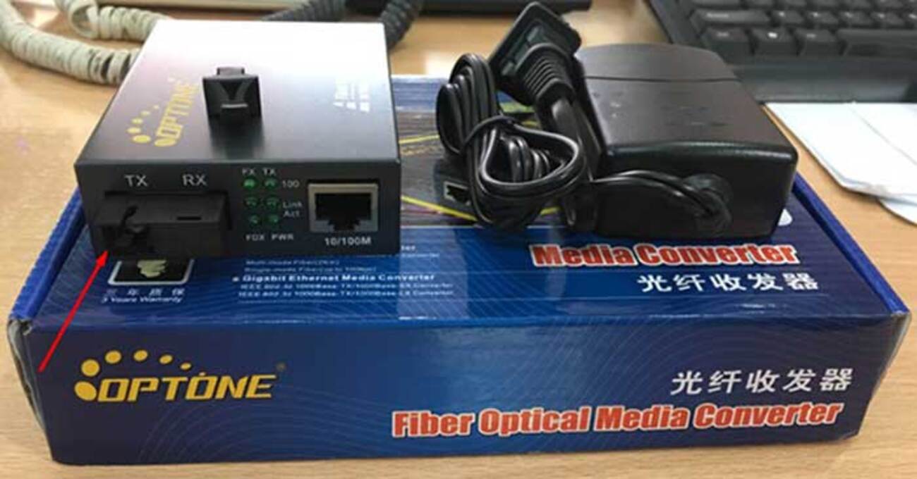 Optone Converter Optone OPT-1201S25 1 Sợi 10/100M giá cực rẻ ...