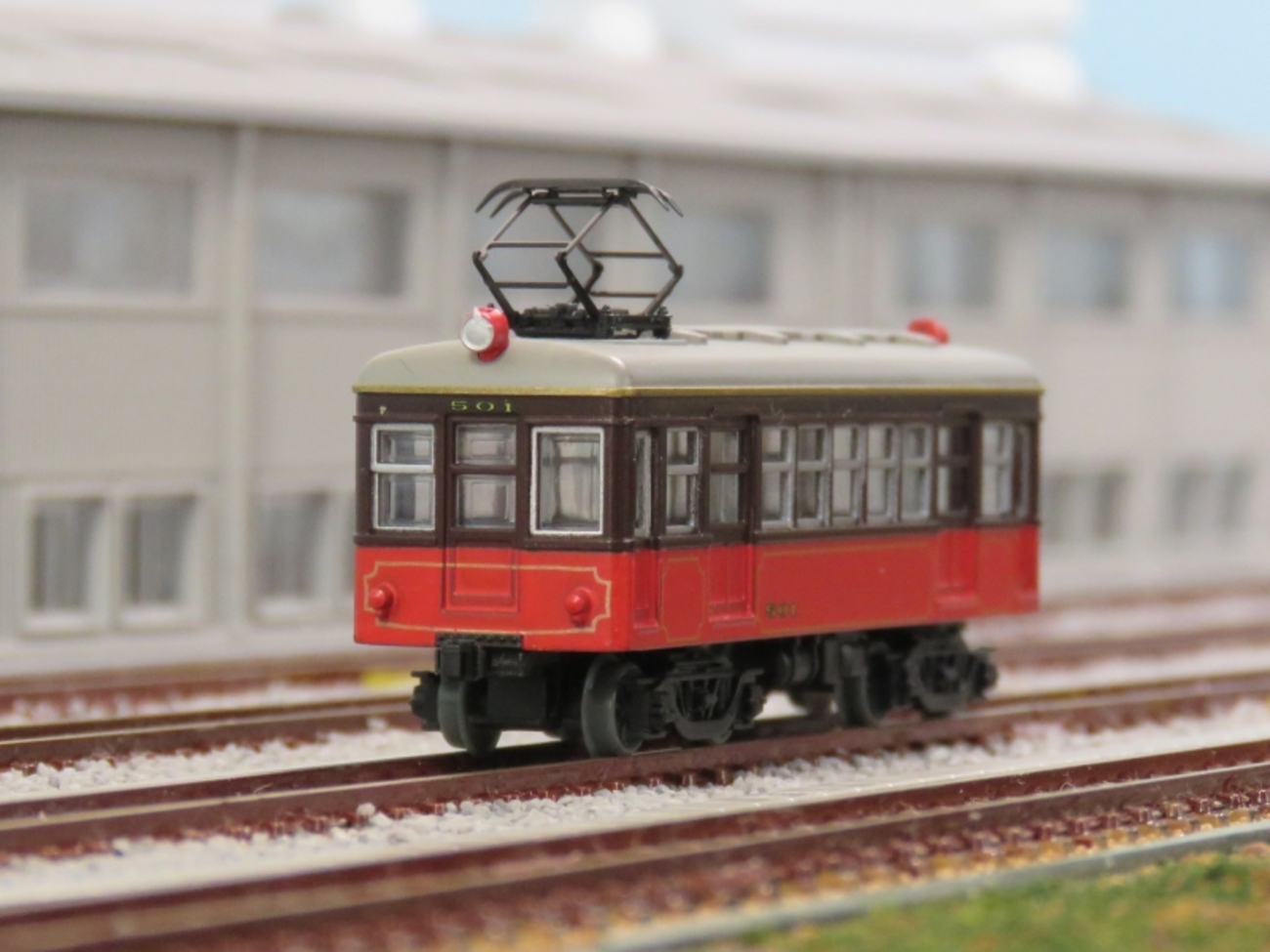鉄コレ】銚子電鉄 デハ501／新塗装 - NEW CHIBA TRAIN NET