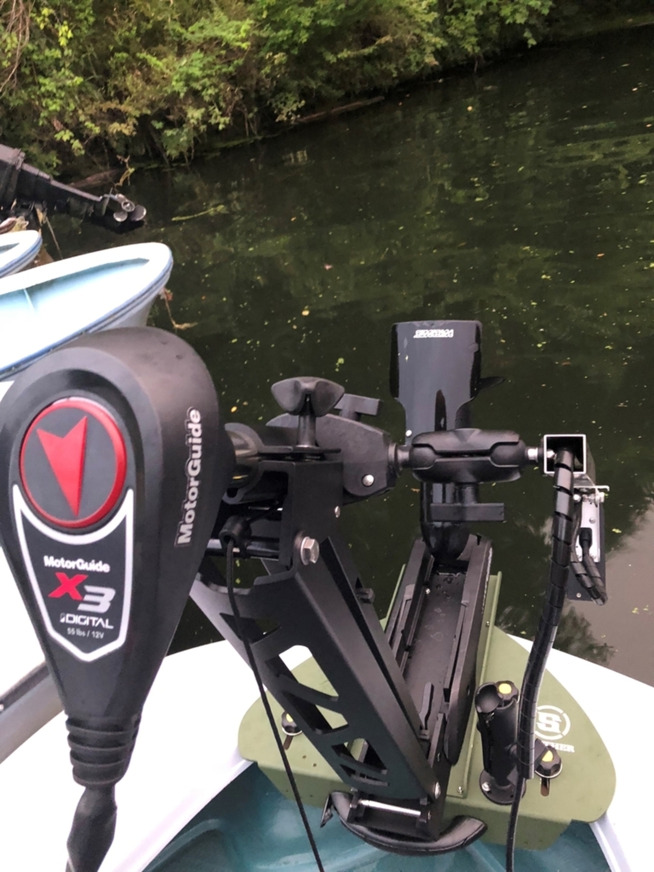 モーターガイドX3ー55Vを使用してみて！ - 房総ダム湖の旅人