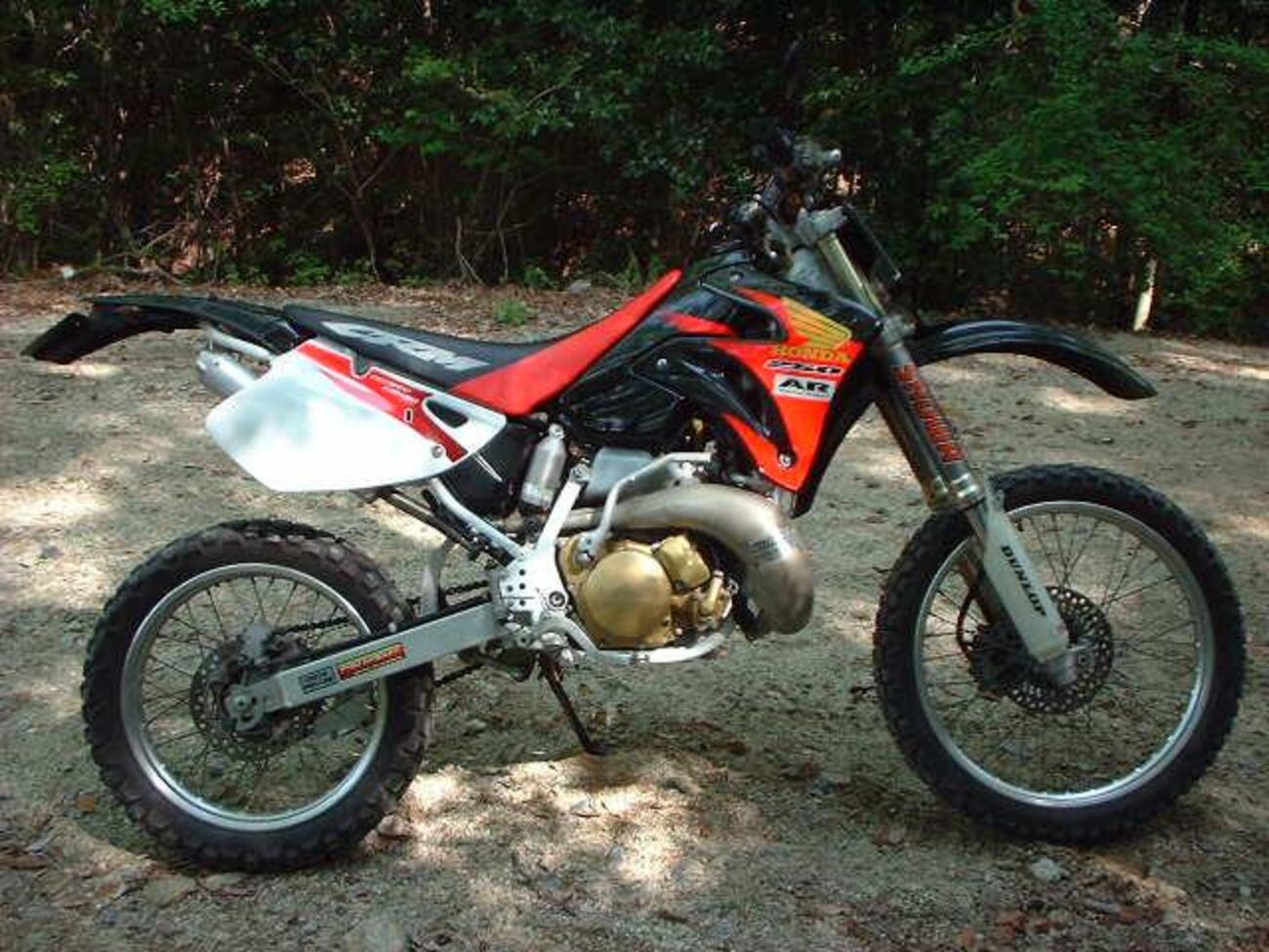 ホンダ CRM 250 AR をモトクロッサー風カスタム 軽量化 RMX250 DR250 