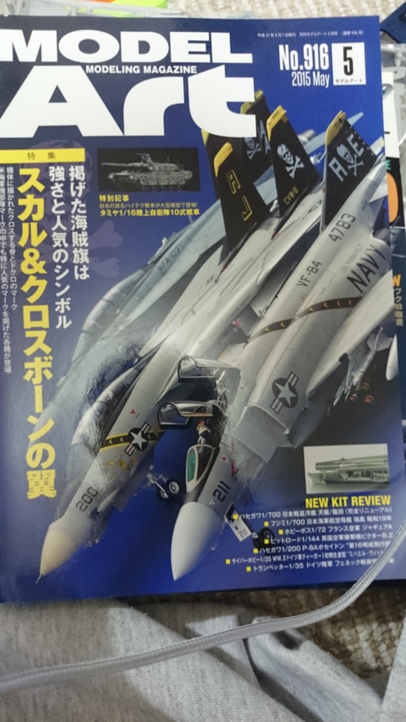 ハセガワ クリエイターズワークス 1/48 F-14A エリア88ミッキー