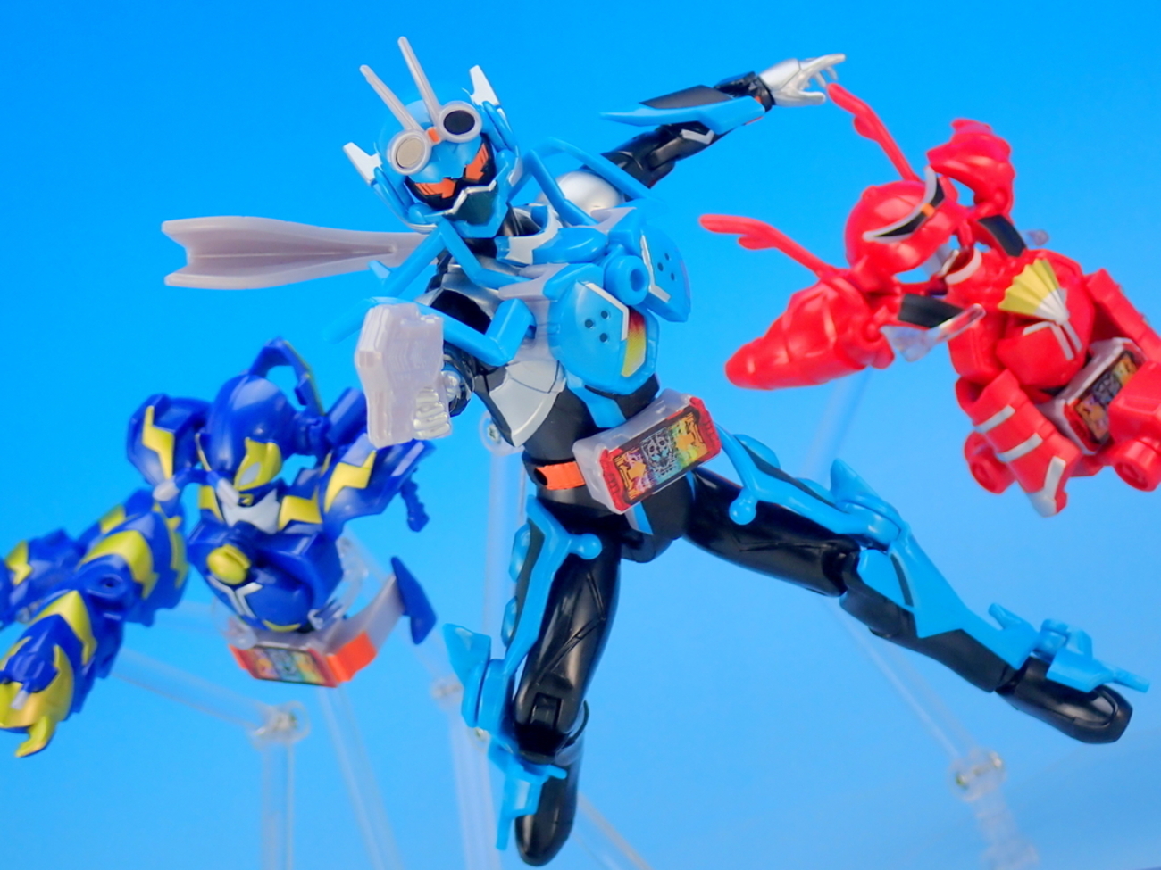 装着変新 仮面ライダーガッチャード1 スチームホッパー&アッパレ 
