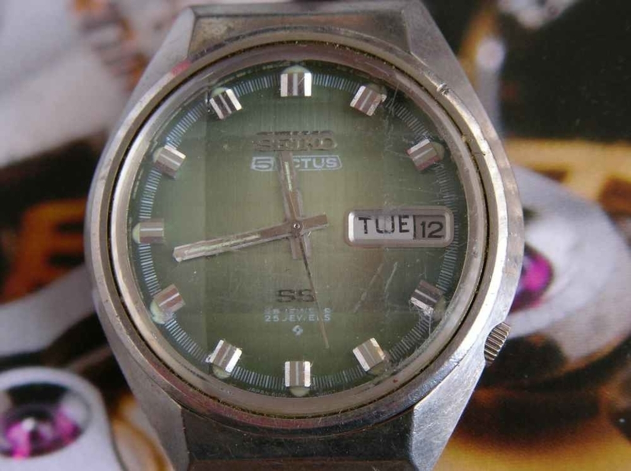 SEIKO 5 ACTUS SS 25J 6106-7690 - tohokuhonsenの日記