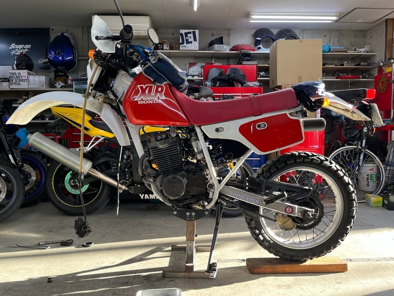 XLR250 (FフォークOHなど) - moto shop TG's diary