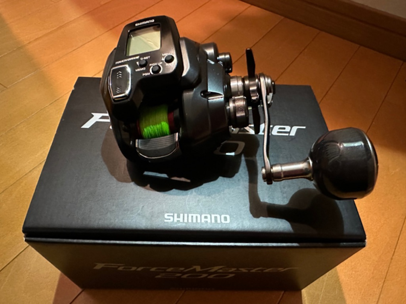 シマノ 23フォースマスター 200DH 使用距離・時間：0km 興味深かっ 0h