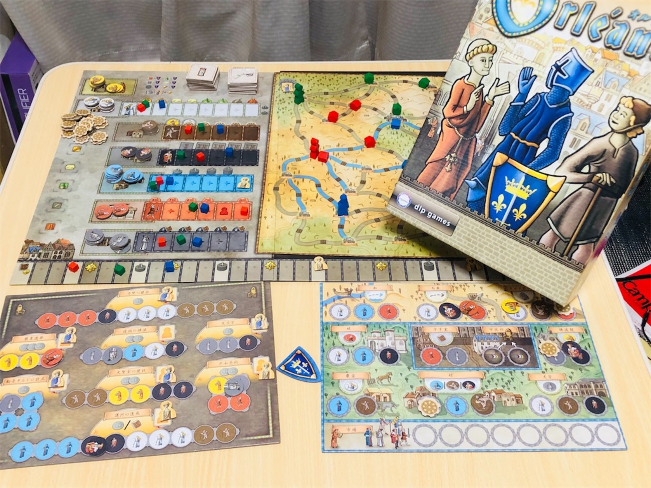 ボドゲ紹介】オルレアン～袋からタイルを取り出すバックビルドのルーツ 