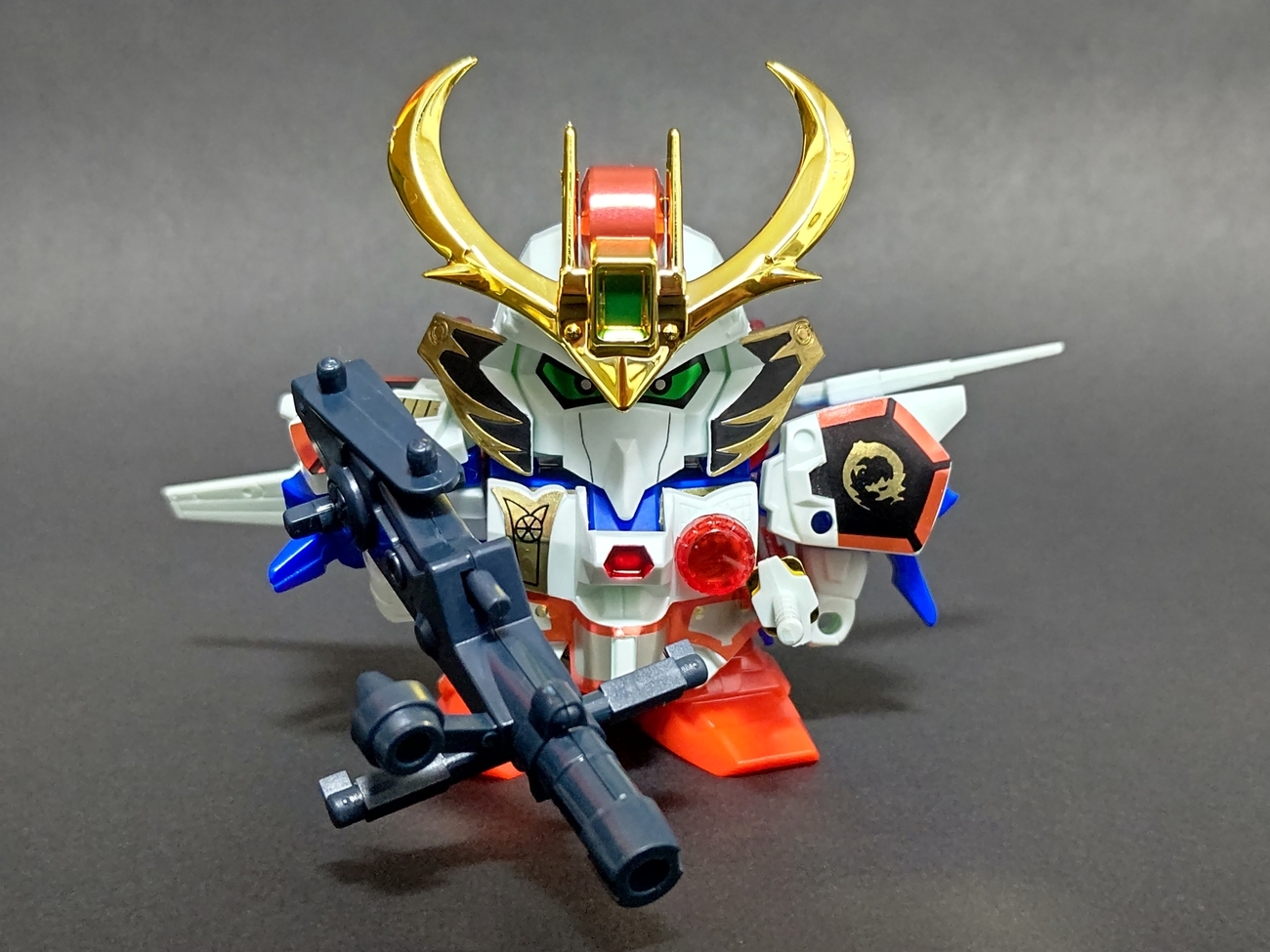 元祖SDガンダム4体 こじろ キングⅡ世 rx-78-2 武者荒烈駆